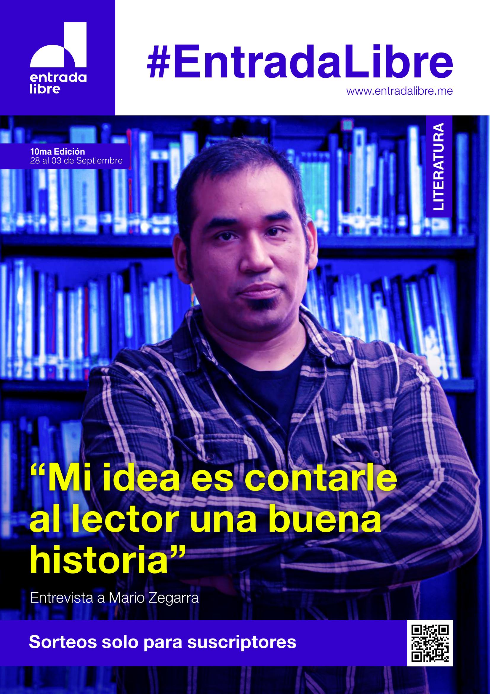 Entrada Libre, 10ma edicion, pagina 1